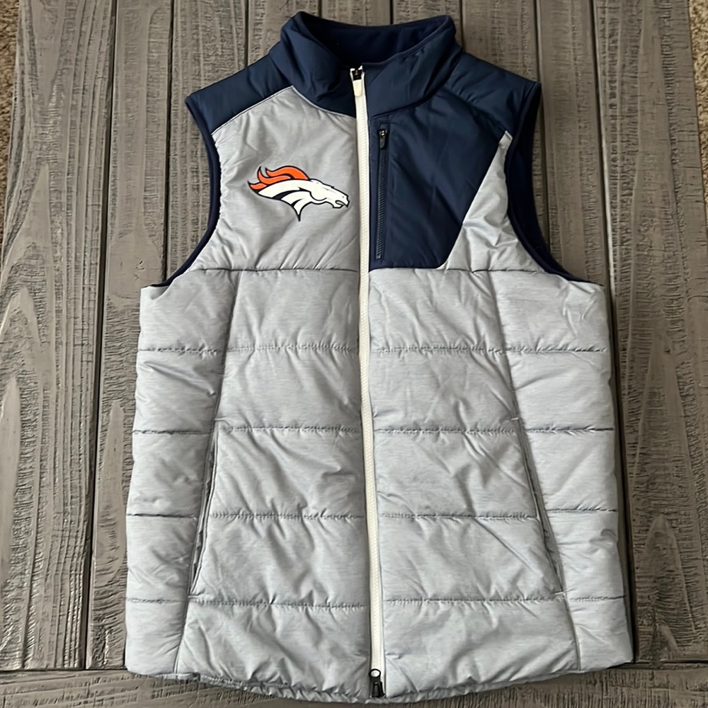 Nike Denver Broncos puffy vest